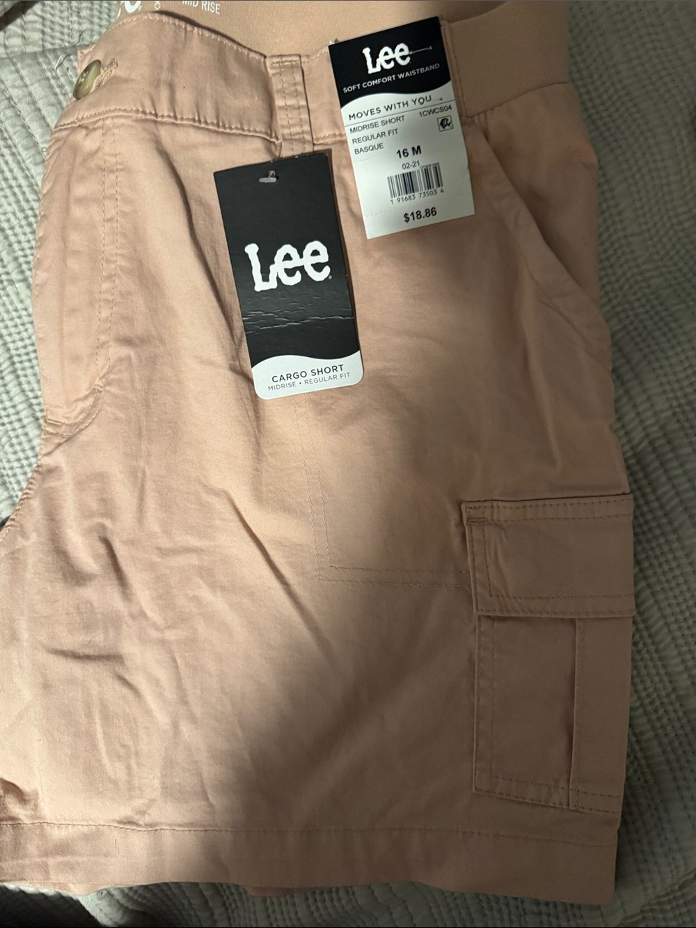 Lee Dusty Rose Cargo Shorts